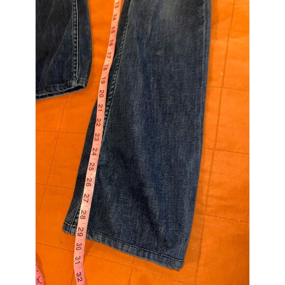 Free People Dark Blue Flare Jeans - Picture 9 of 11